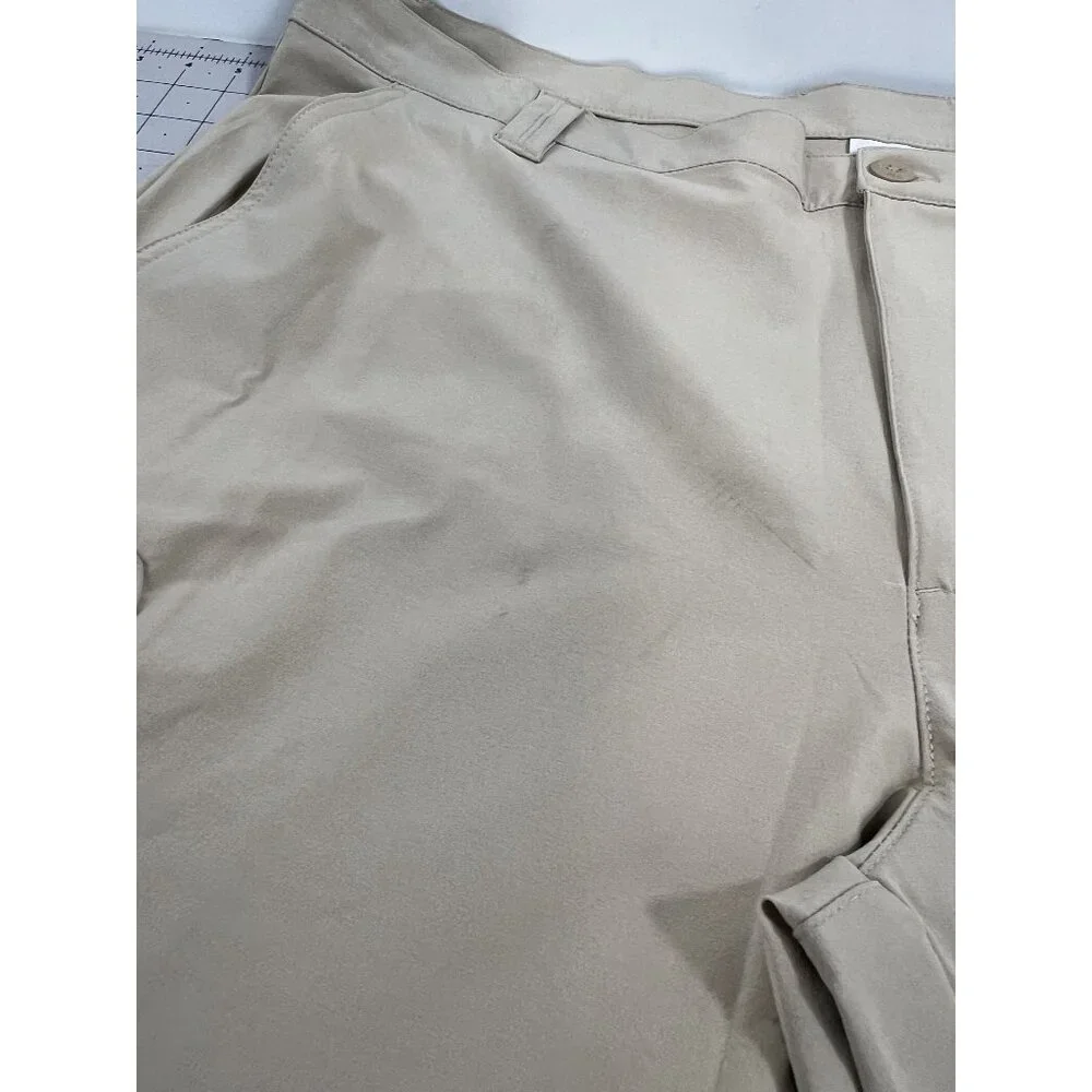 Columbia Men's PFG Terminal Tackle Fishing Pants - Fossil 42X30 New UPF150 - Picture 2 of 7